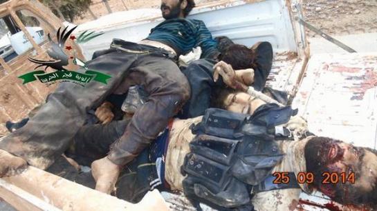 Islamic State fighters killed by the YPG.